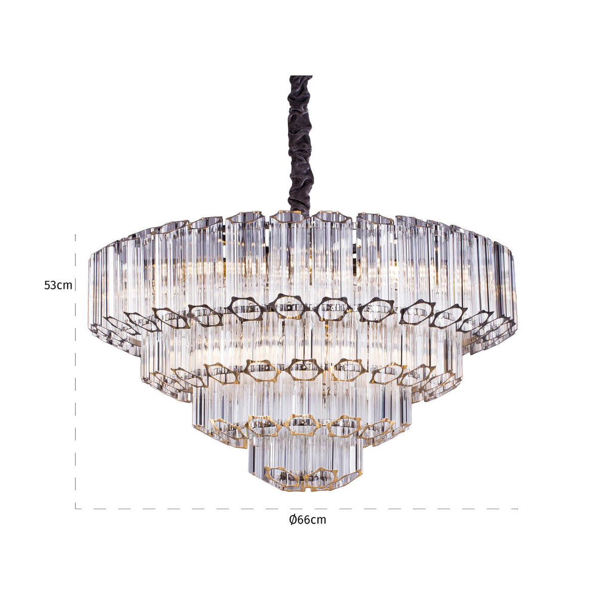 Chandelier Bece chrome