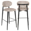 Bar stool Dantes natural geo fire retardant