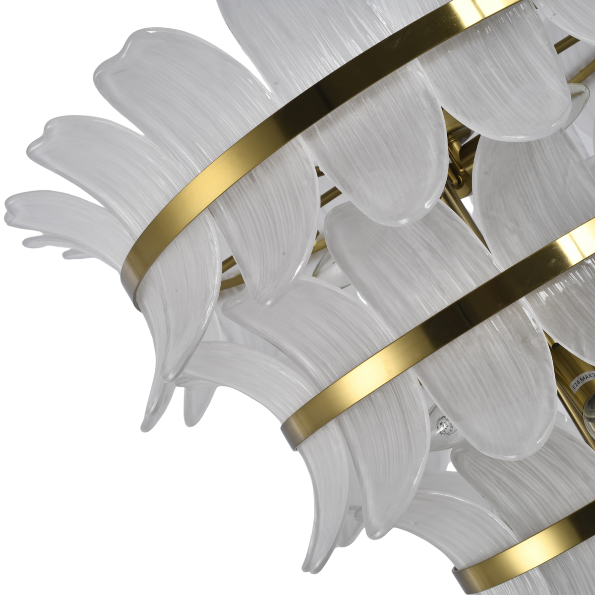 Chandelier Ameline brass antique