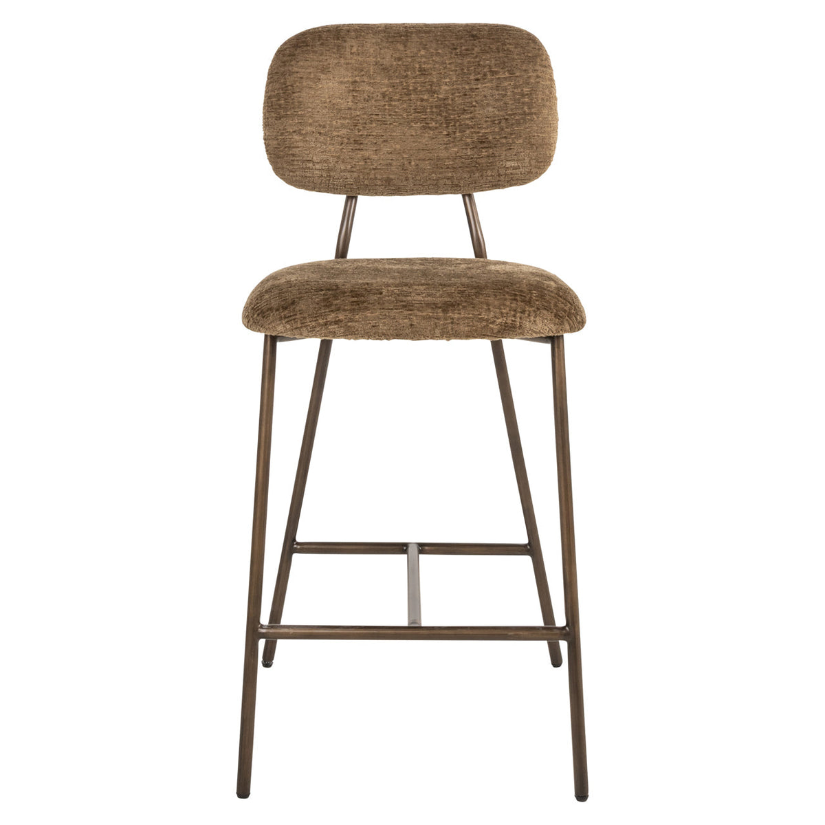 Counter stool Xenia brandy fusion fire retardant (Set of 2)