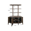 Display cabinet Langford brown