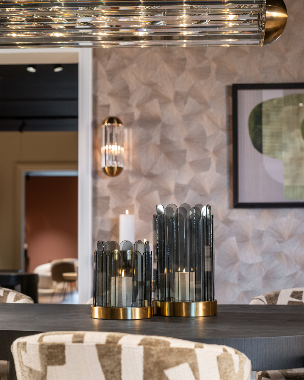 Chandelier Mula bronze