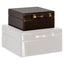 Storage box Echo dark brown small