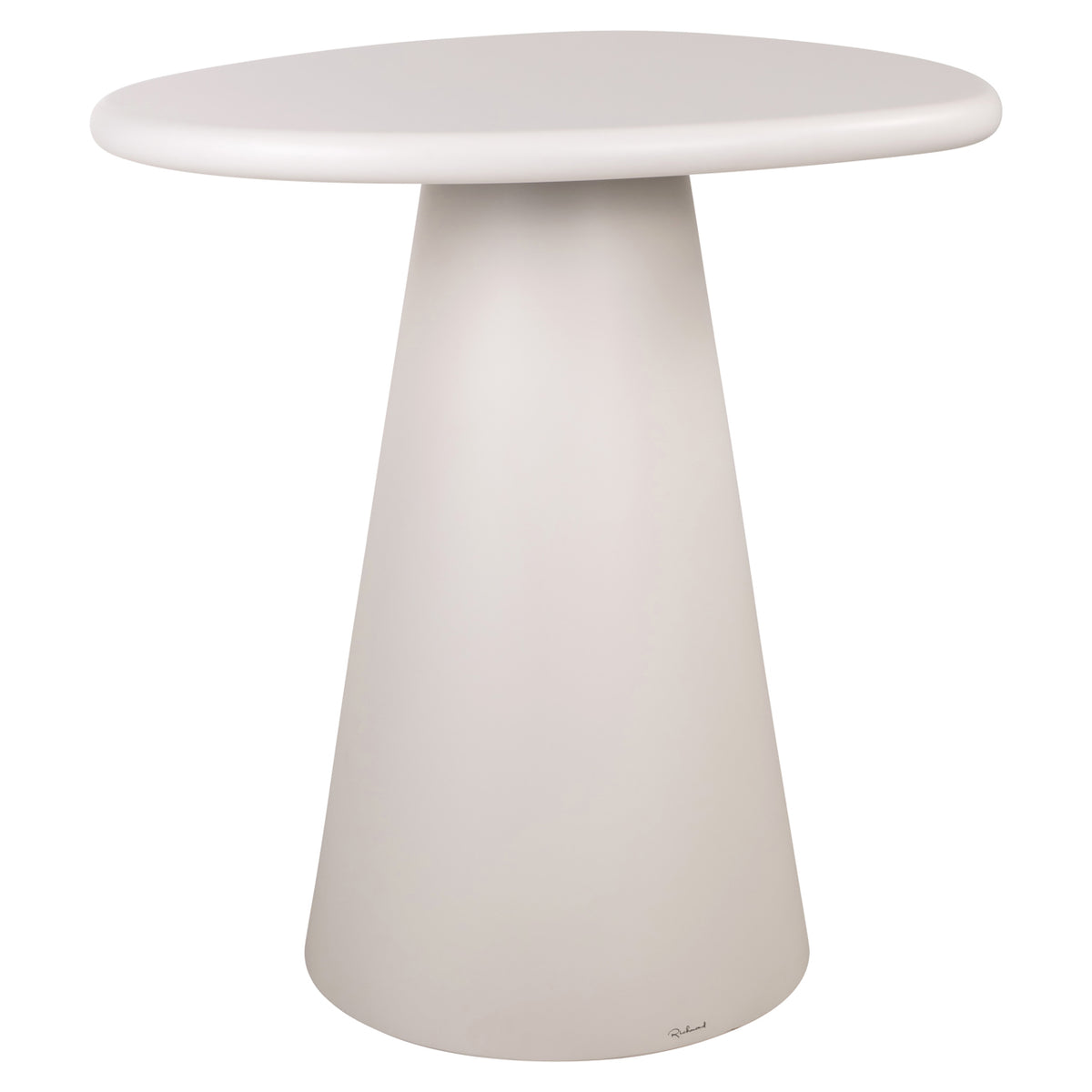 Bar table Bloomstone white
