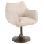 Dining chair Aldo natural linear swivel
