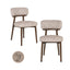 Dining chair Basker natural geo (Set of 2)