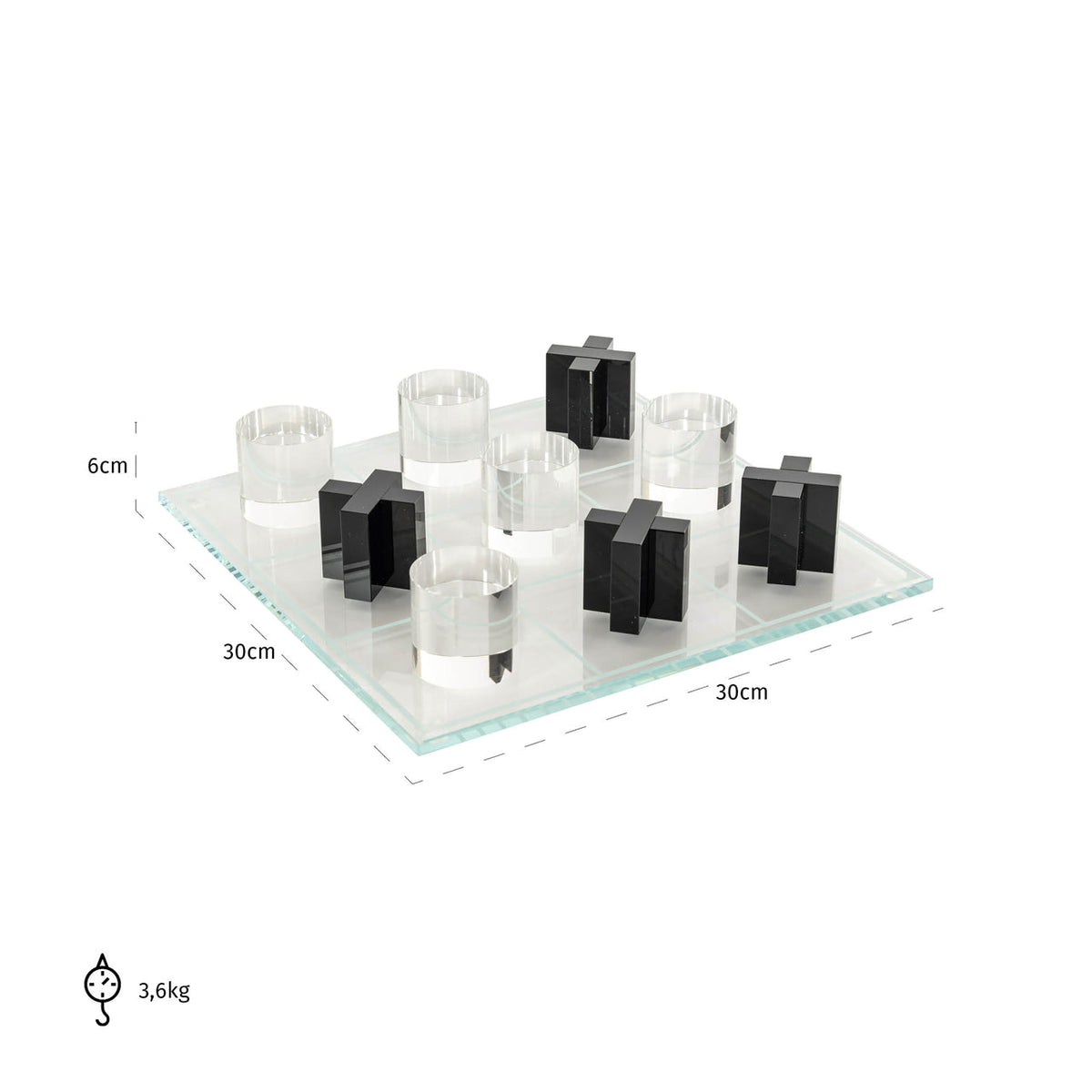 Decorative game Zala black