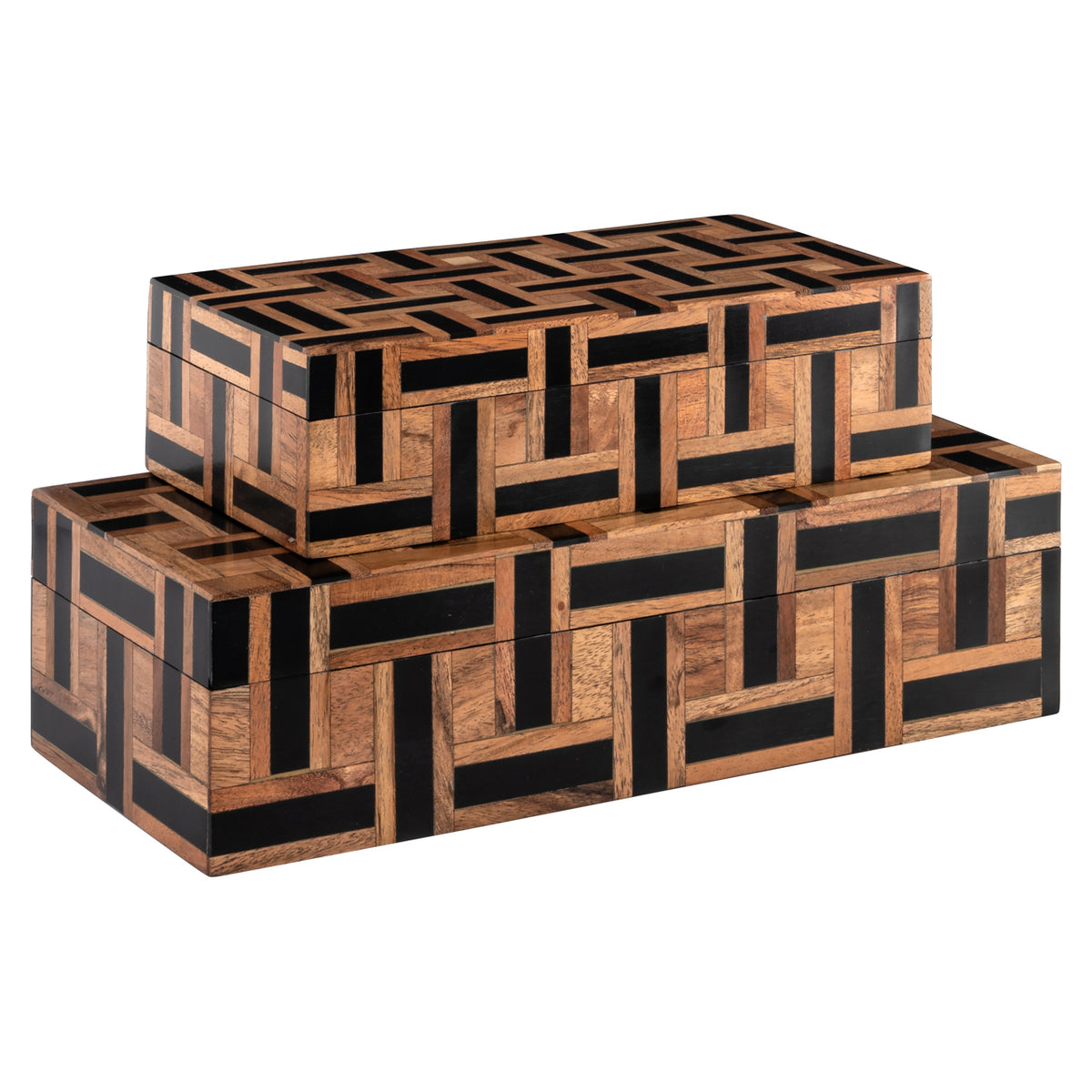 Storage box Floor brown large