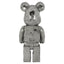 Decorative object Bear silver large