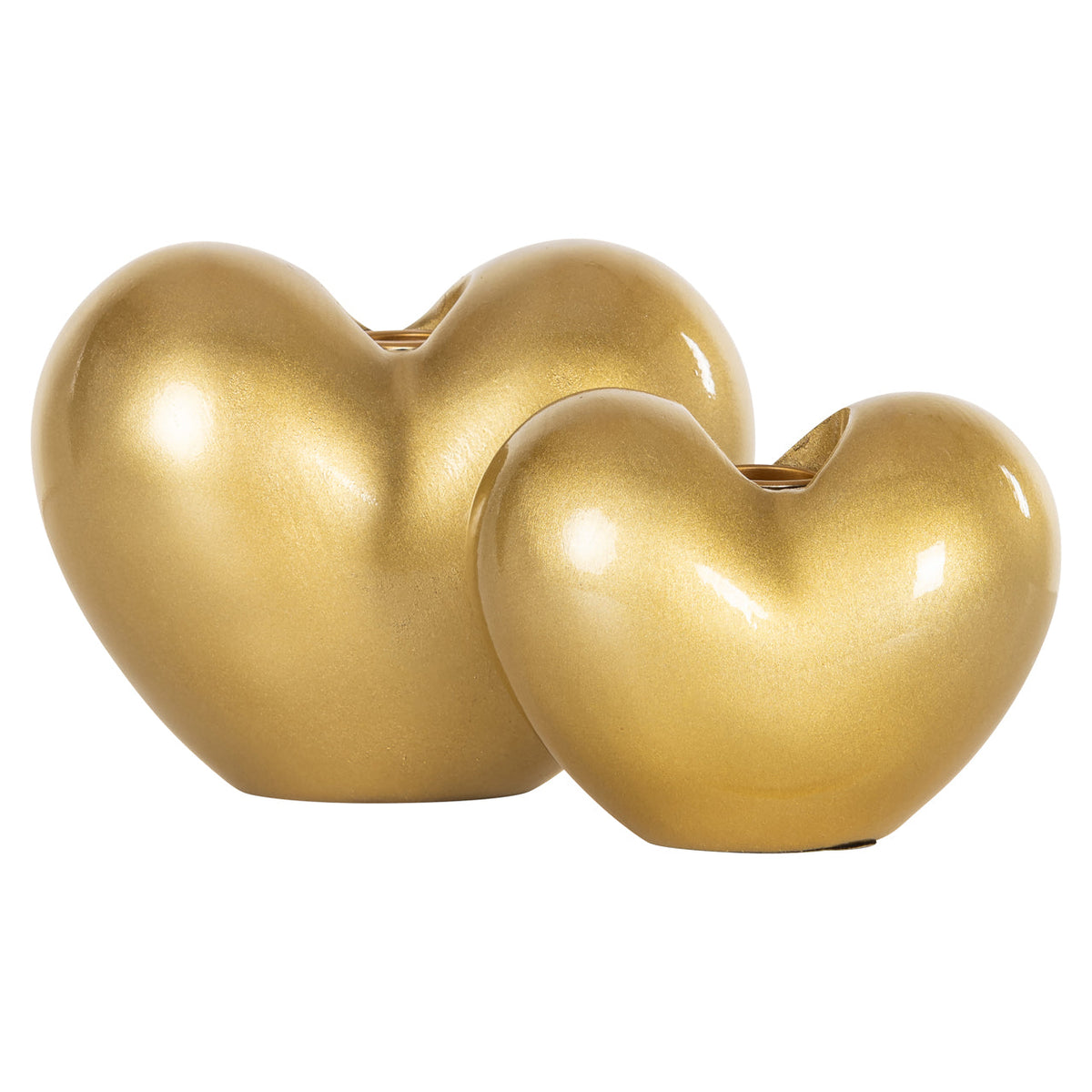 Candle holder Dilly gold small