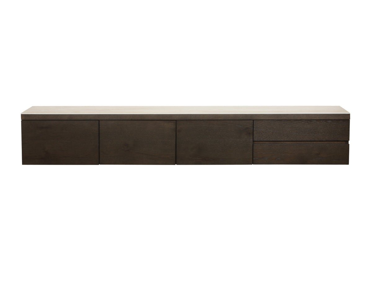 TV cabinet Lachance brown  