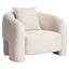 Lounge chair Tuscany beige blockweave