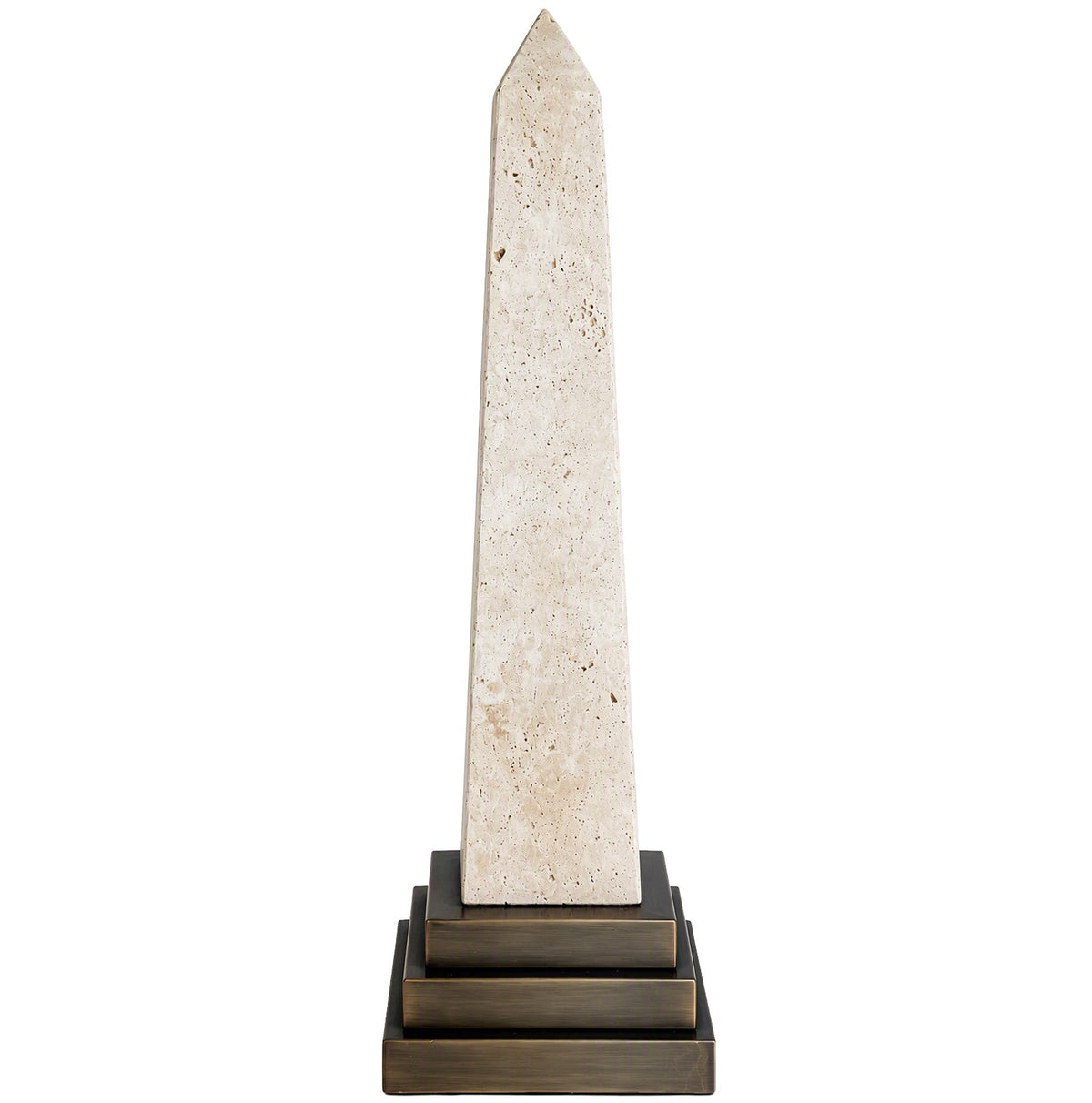 Darius Sculpture in Travertine - Large