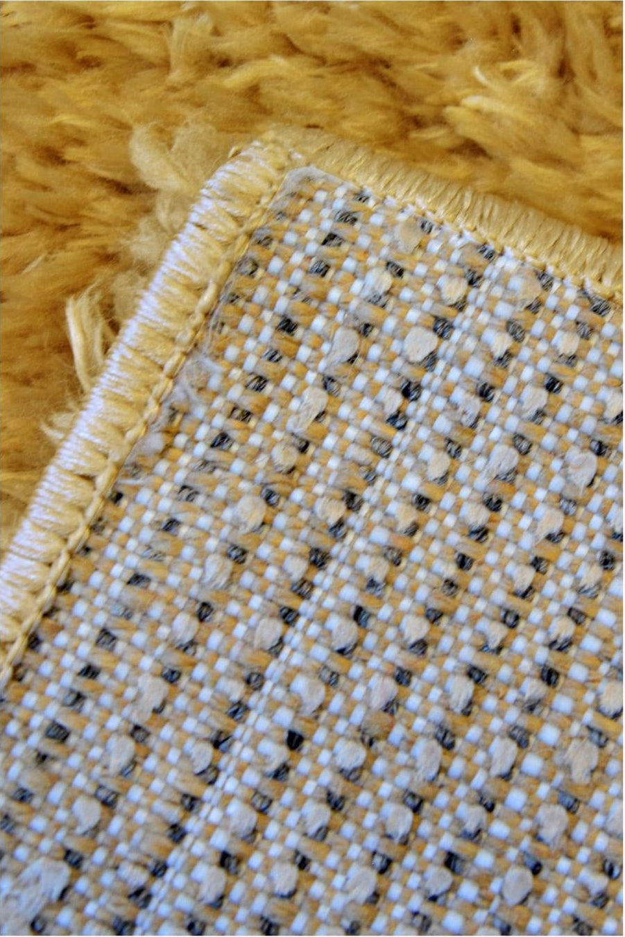 Lagom Ochre Shaggy Rug