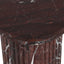 End table Orchid burgundy