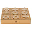 Decorative game Victoria brown Tic-Tac-Toe