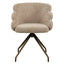 Dining chair Kayla mocca boldweave swivel