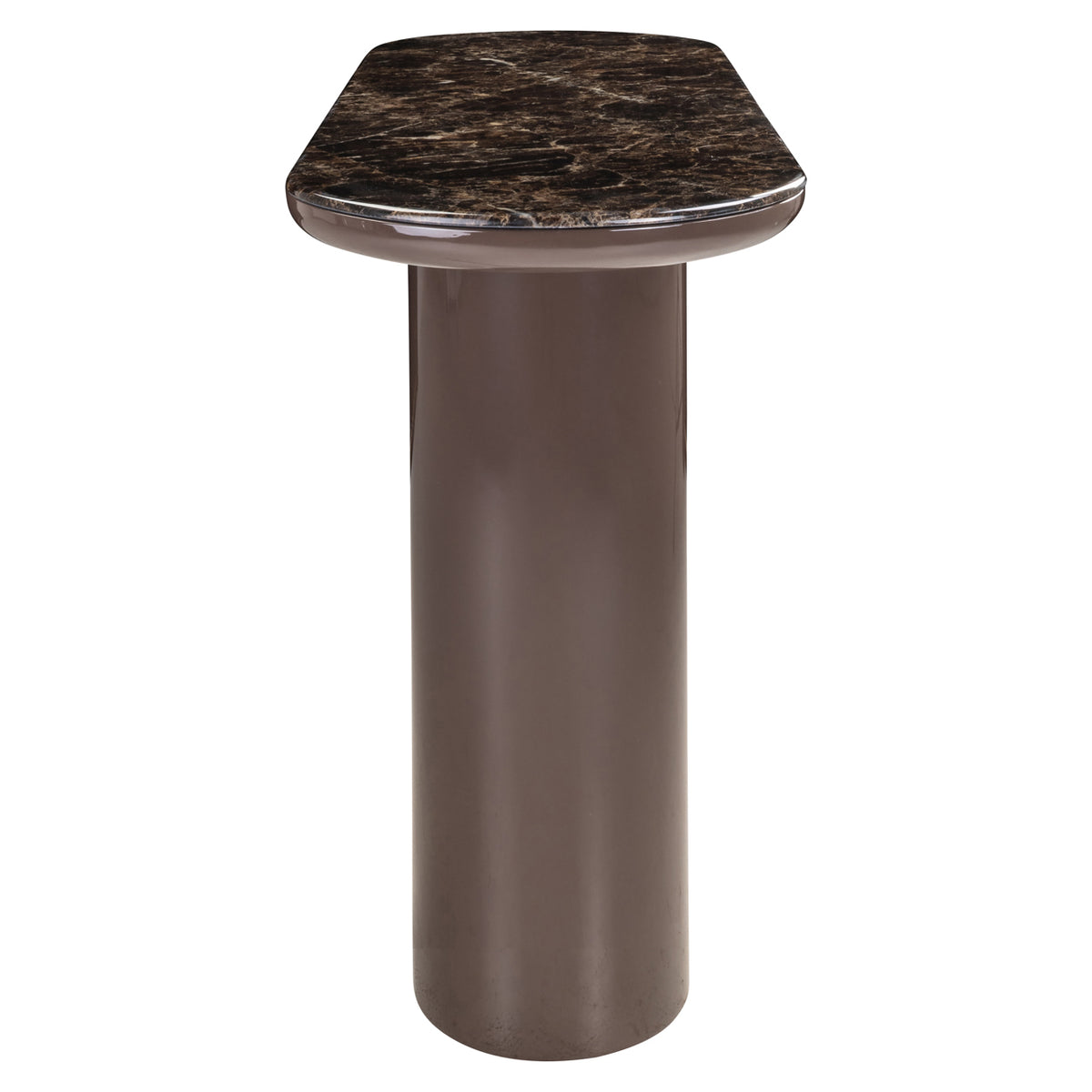 Console Almundi chocolat brown