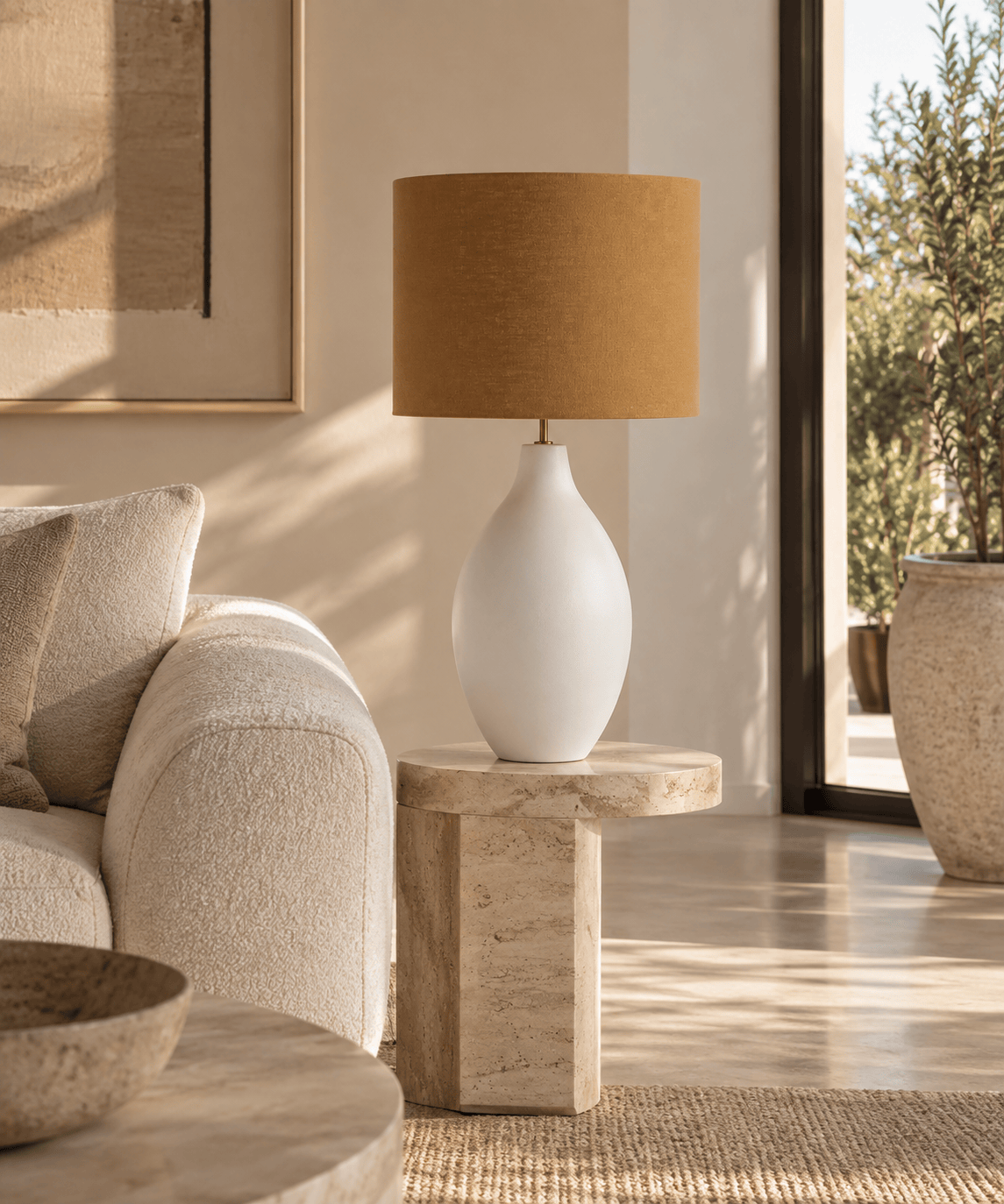 DI Designs Lighting Lamp | Large Round Gesso House of Isabella UK