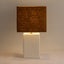 DI Designs Lighting Lamp | Small Rectangular Gesso House of Isabella UK