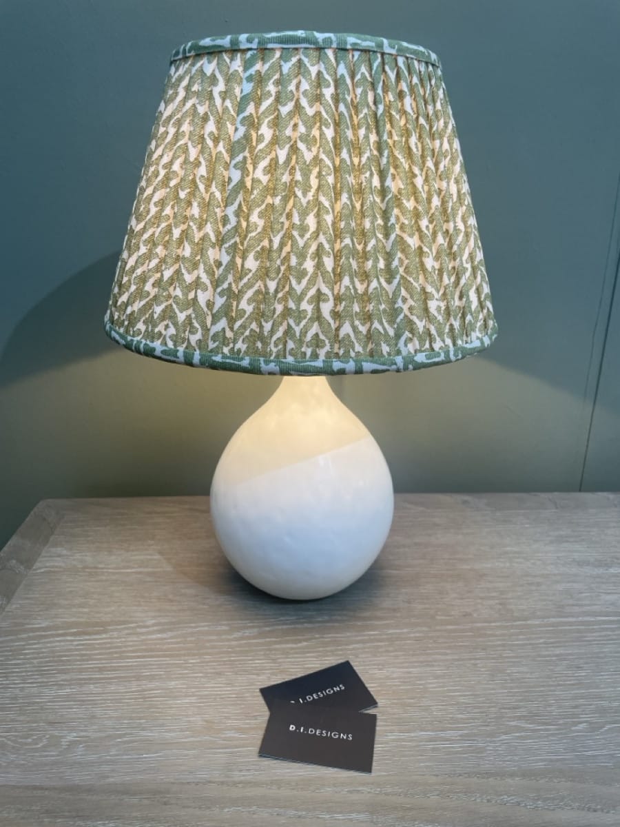 DI Designs Lighting Lamp | Small Round Gesso House of Isabella UK