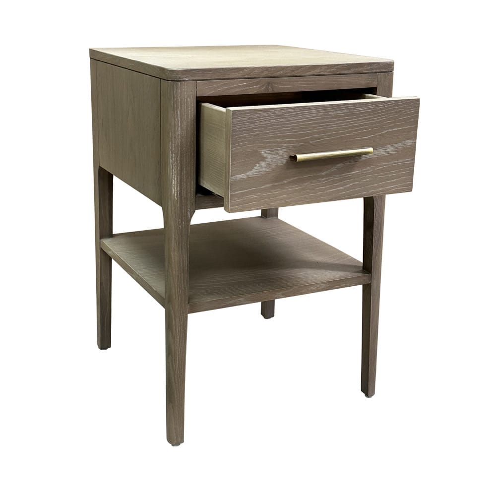 DI Designs Living Abberley Bedside Table | One Drawer | Oak House of Isabella UK