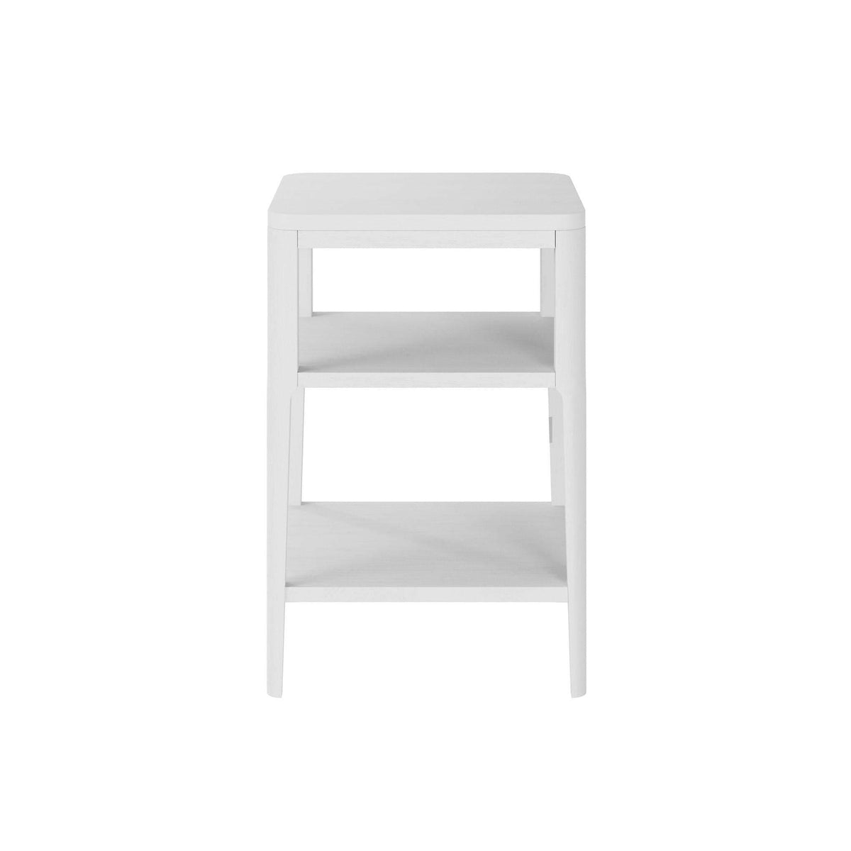 Abberley End Table - White.