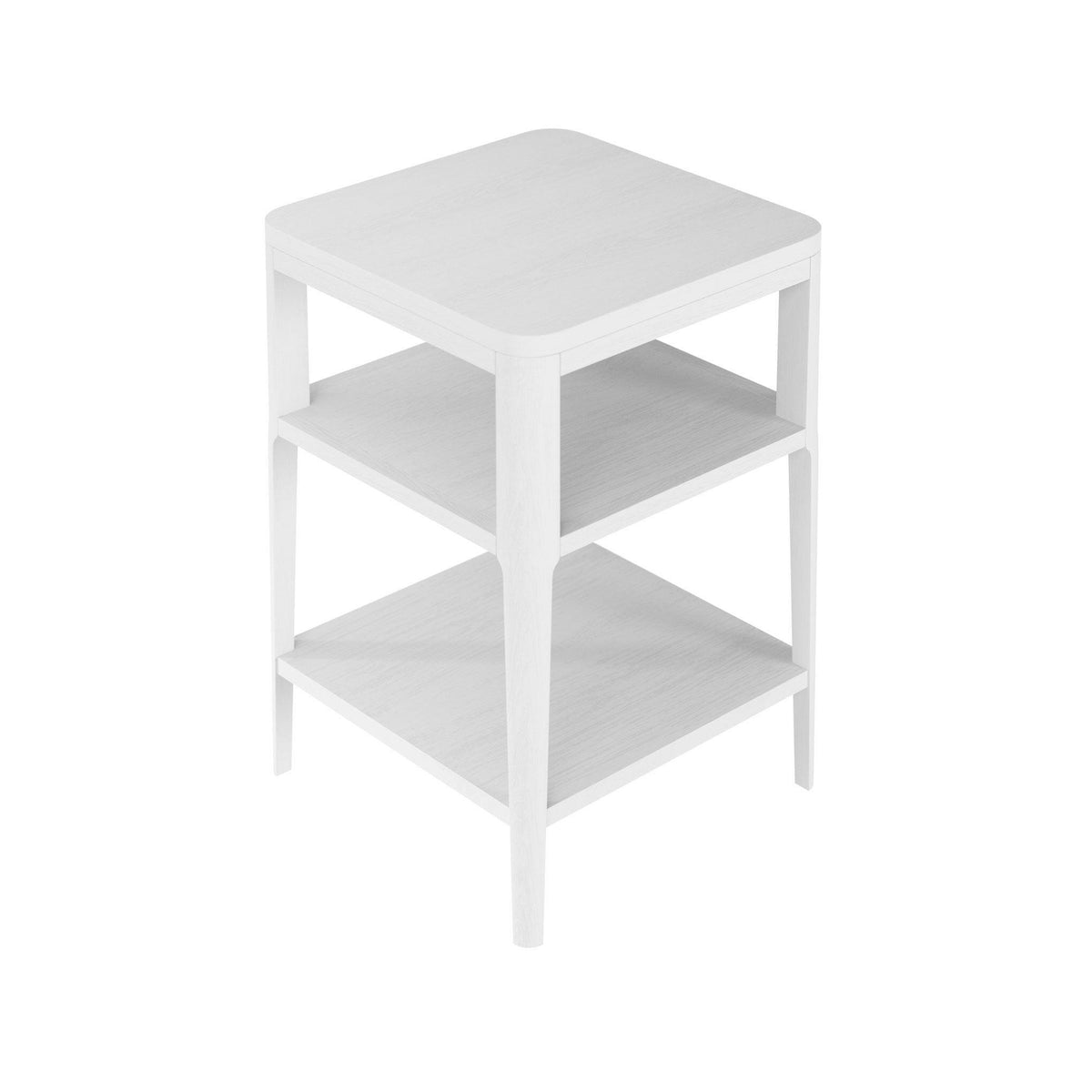 Abberley End Table - White.