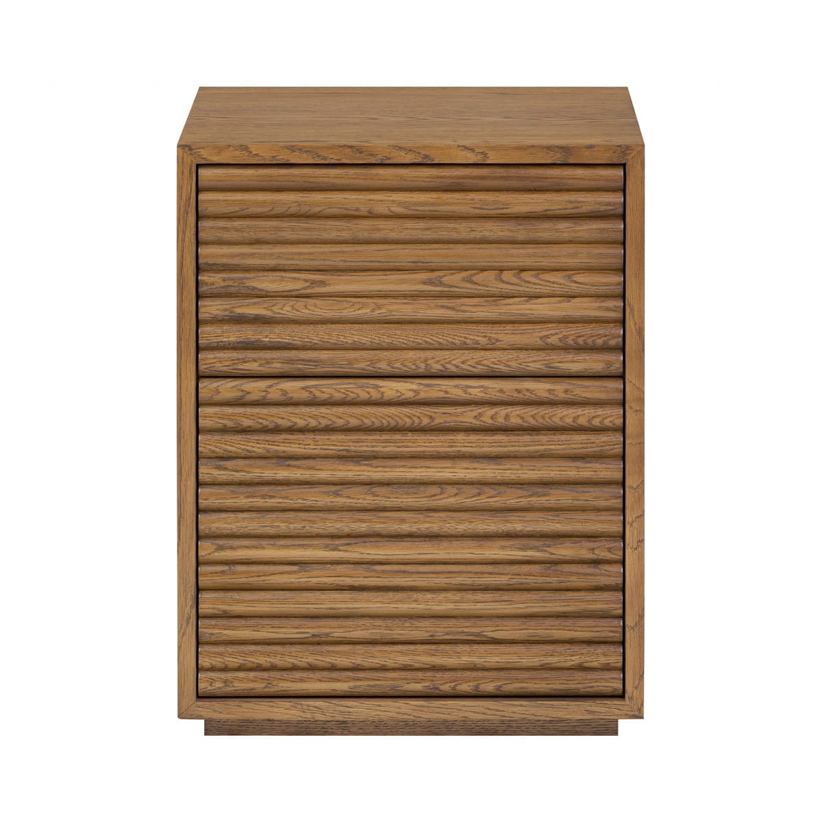 DI Designs Living Charlton Bedside Table | Oak in Walnut Finish House of Isabella UK