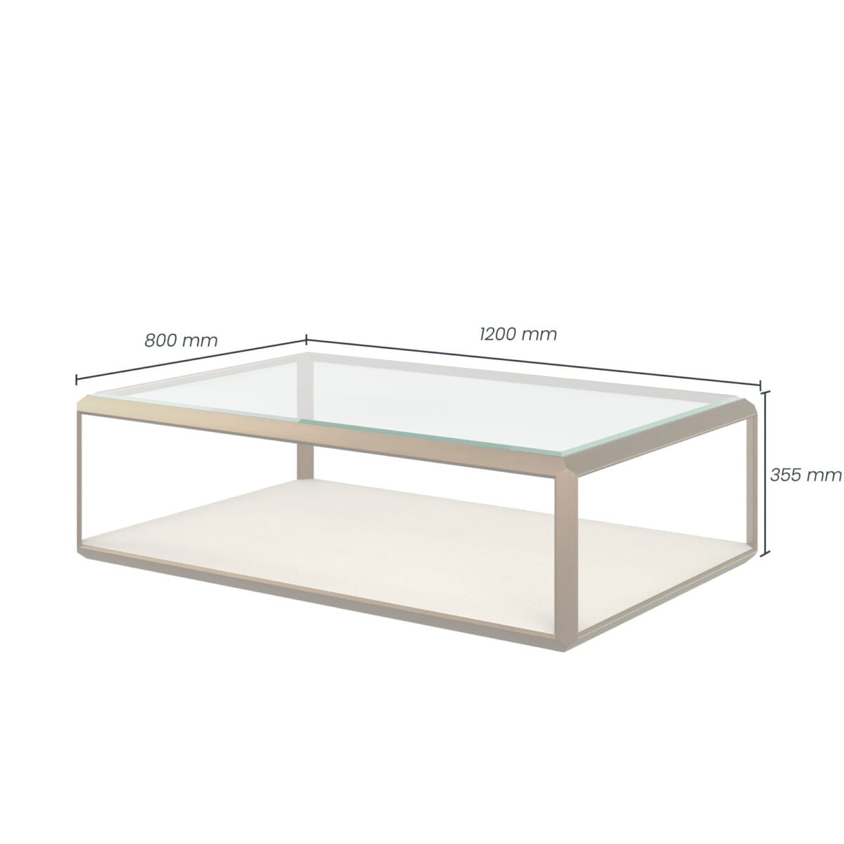DI Designs Living Elmley Coffee Table | Ivory House of Isabella UK