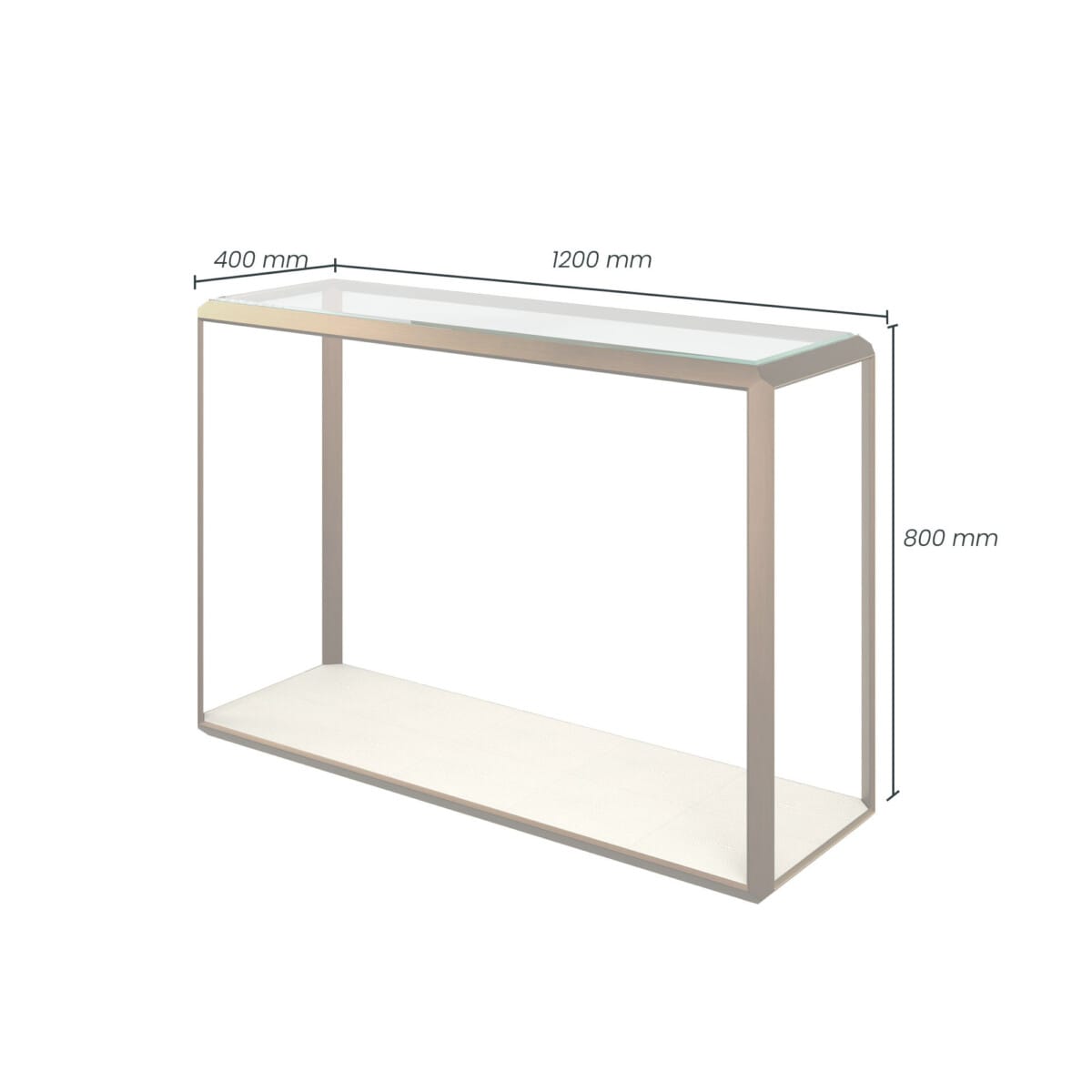 DI Designs Living Elmley Console Table | Ivory House of Isabella UK
