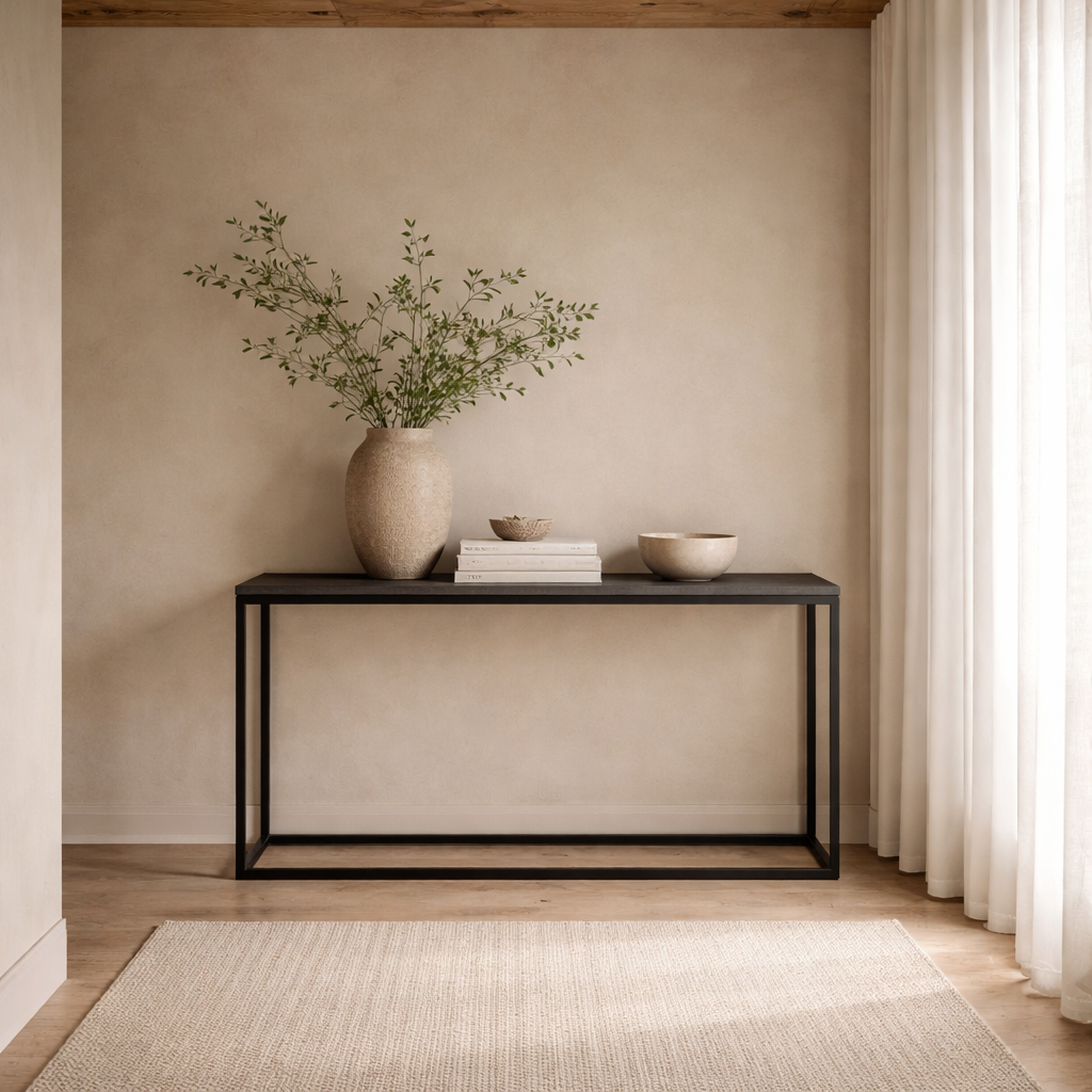 DI Designs Living Grafton Console Table - Black House of Isabella UK