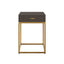 DI Designs Living Hampton Bedside Table | One Drawer | Brown House of Isabella UK