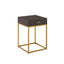 DI Designs Living Hampton Bedside Table | One Drawer | Brown House of Isabella UK