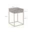 DI Designs Living Hampton Bedside Table | One Drawer | Brown House of Isabella UK