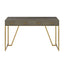 DI Designs Living Hampton Desk | Grey Shagreen House of Isabella UK