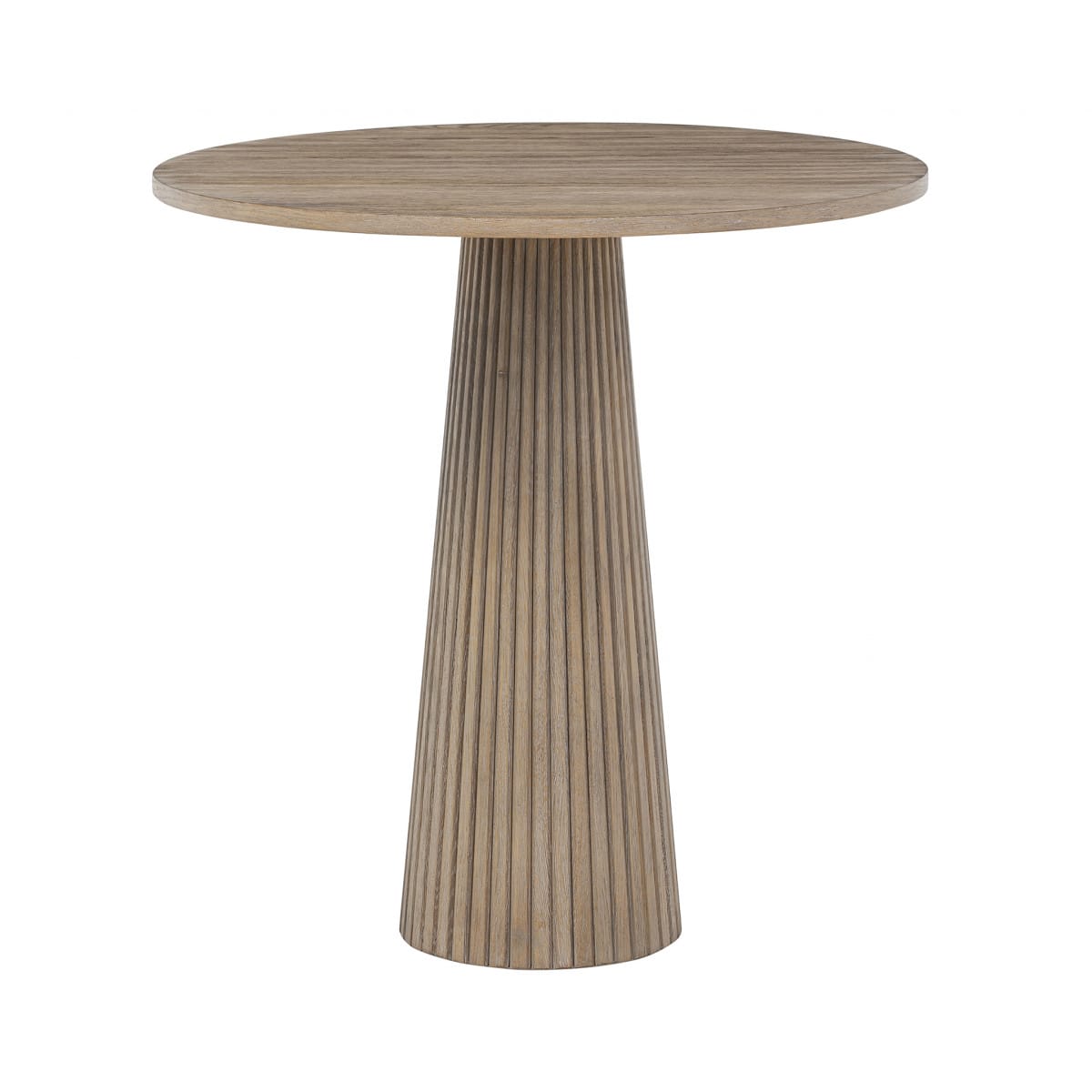 DI Designs Living Leckford Ribbed Occasional Table | Aged Oak House of Isabella UK