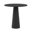 DI Designs Living Leckford Ribbed Occasional Table | Black Oak House of Isabella UK