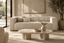 DI Designs Living Wadborough Sofa | Neutral Upholstered House of Isabella UK