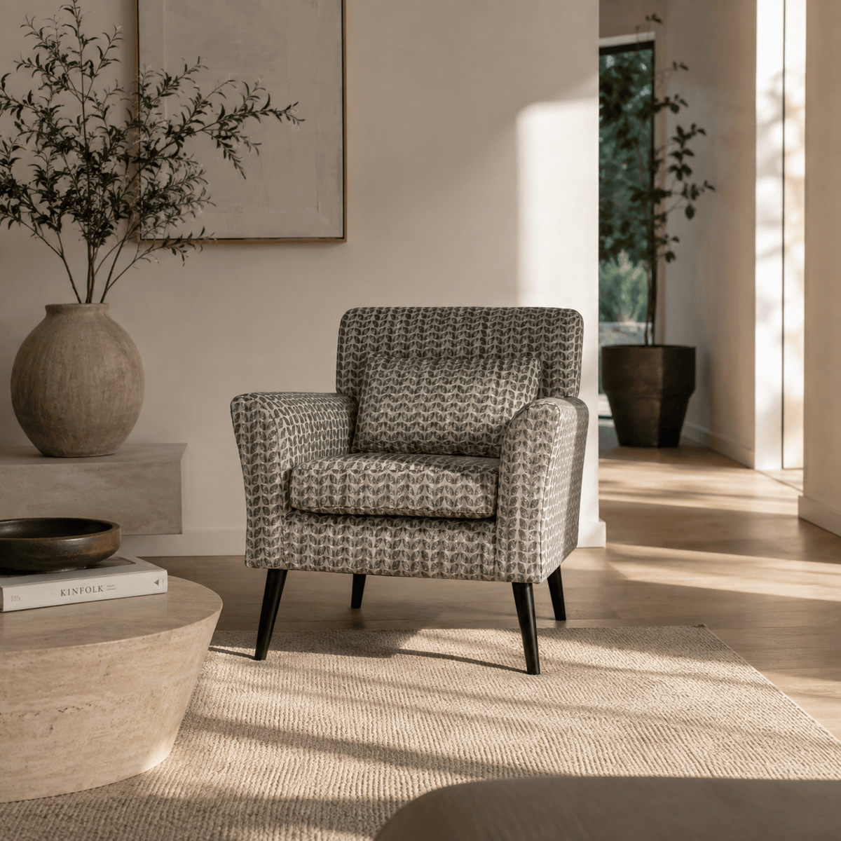 DI Designs Living Warnborough Club Chair - Grey House of Isabella UK