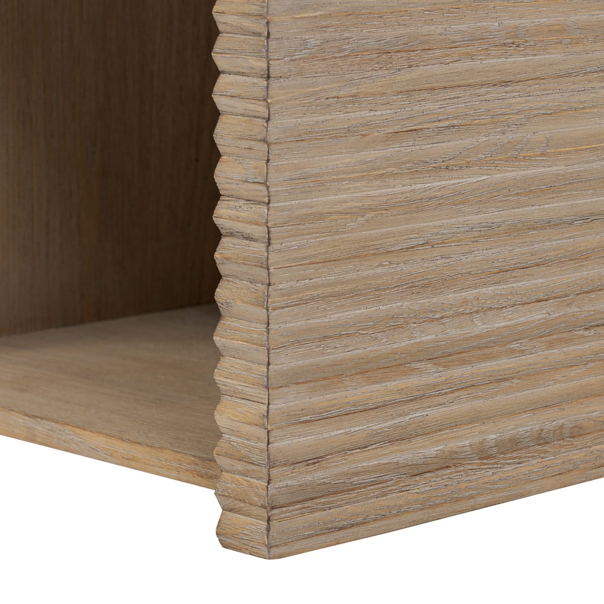 DI Designs Living Wickham Bedside Table | One Drawer | Oak | Ribbed House of Isabella UK