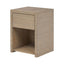 DI Designs Living Wickham Bedside Table | One Drawer | Oak | Ribbed House of Isabella UK