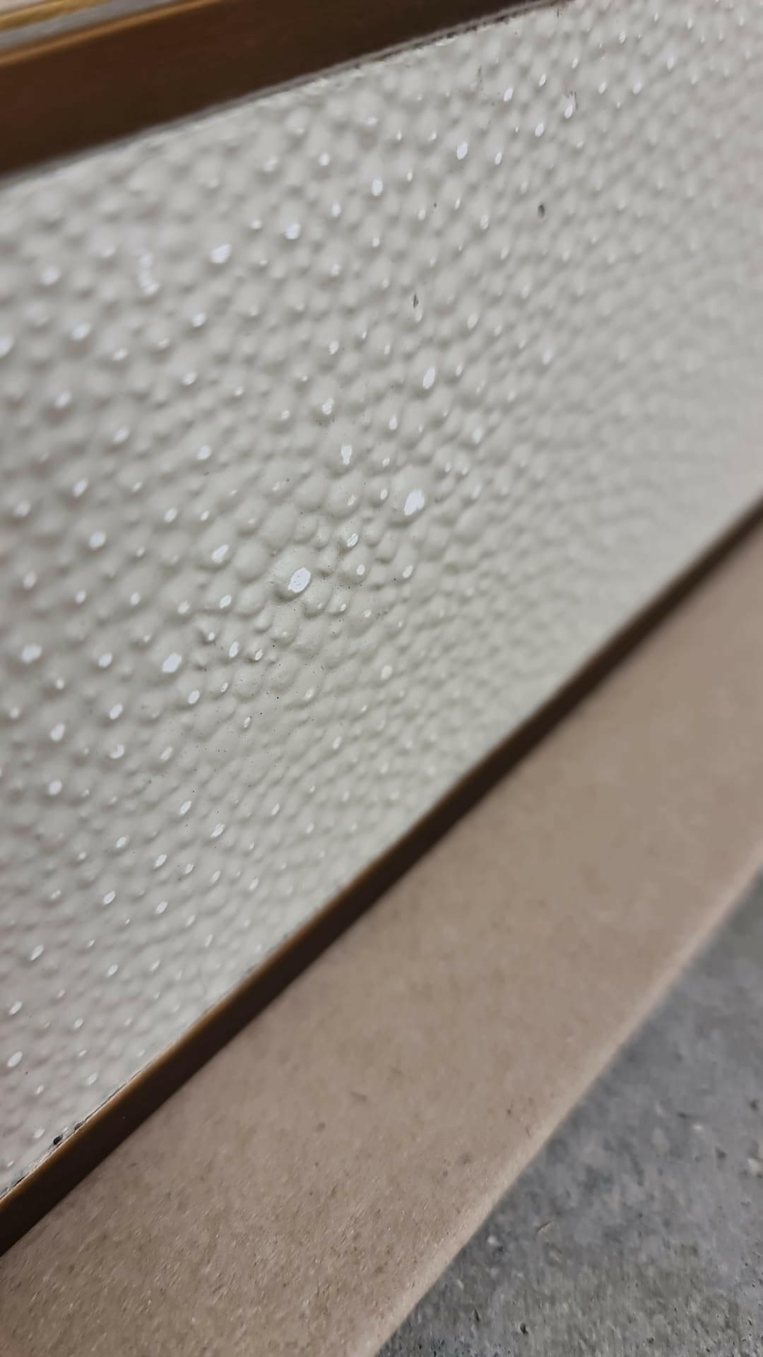 Hampton Mirror, Octagon - Ivory Shagreen | OUTLET.