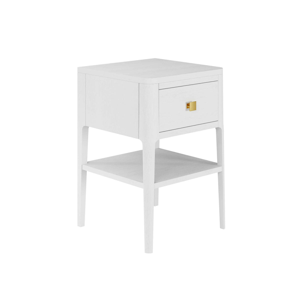 Abberley Bedside - White - 1 Drawer.