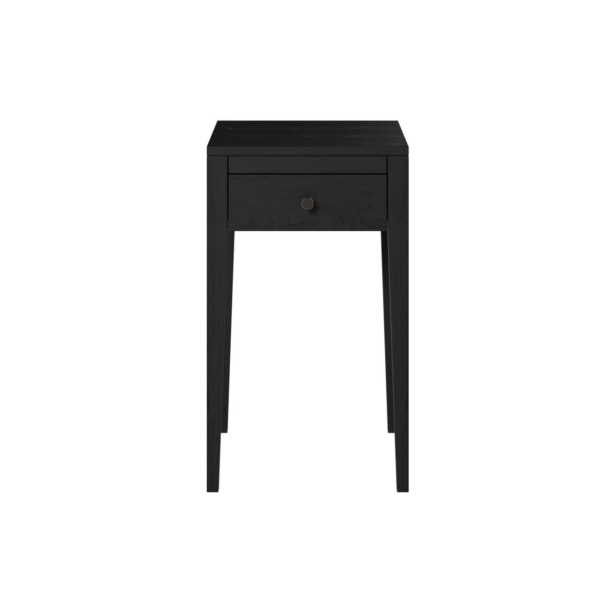 Radford Bedside - Black - 1 Drawer.