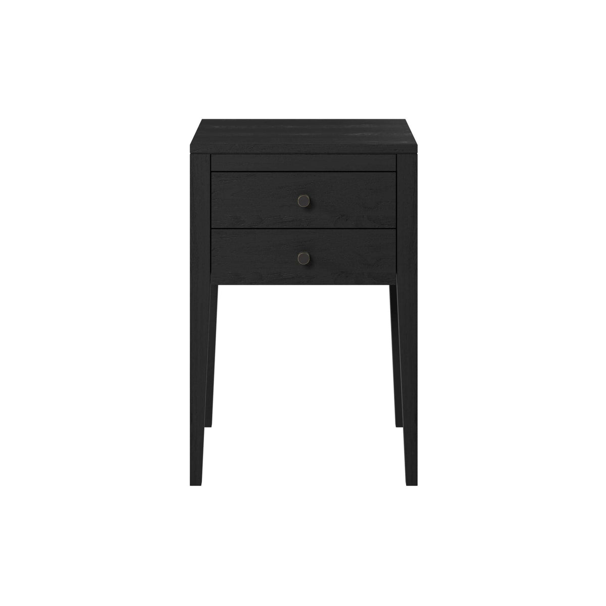 Radford Bedside - Black - 2 Drawers.