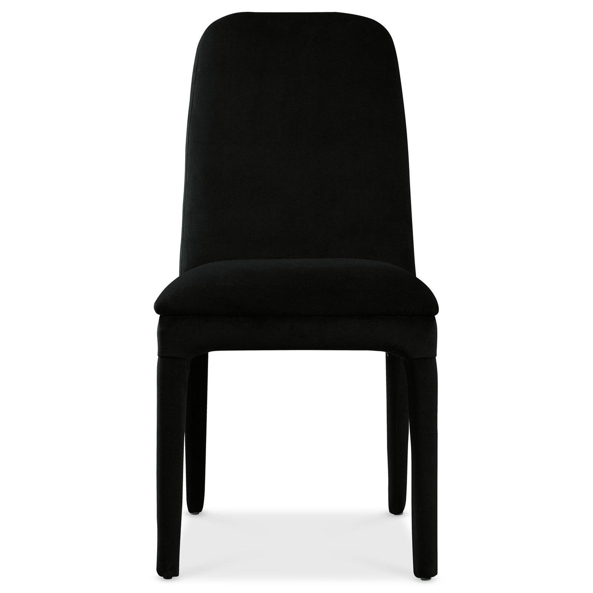 Harmony Upholstered Side Chair in Black