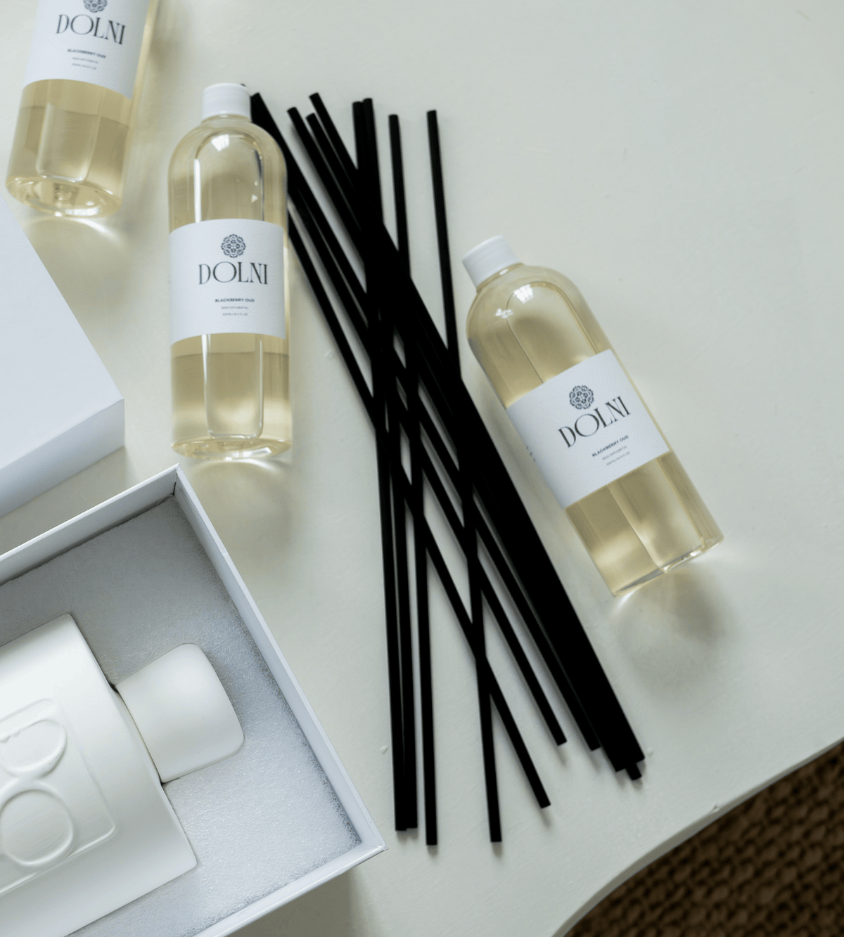 DOLNI ACCESSORIES Dolni 1500ml Reed Diffuser Replacement Reeds House of Isabella UK