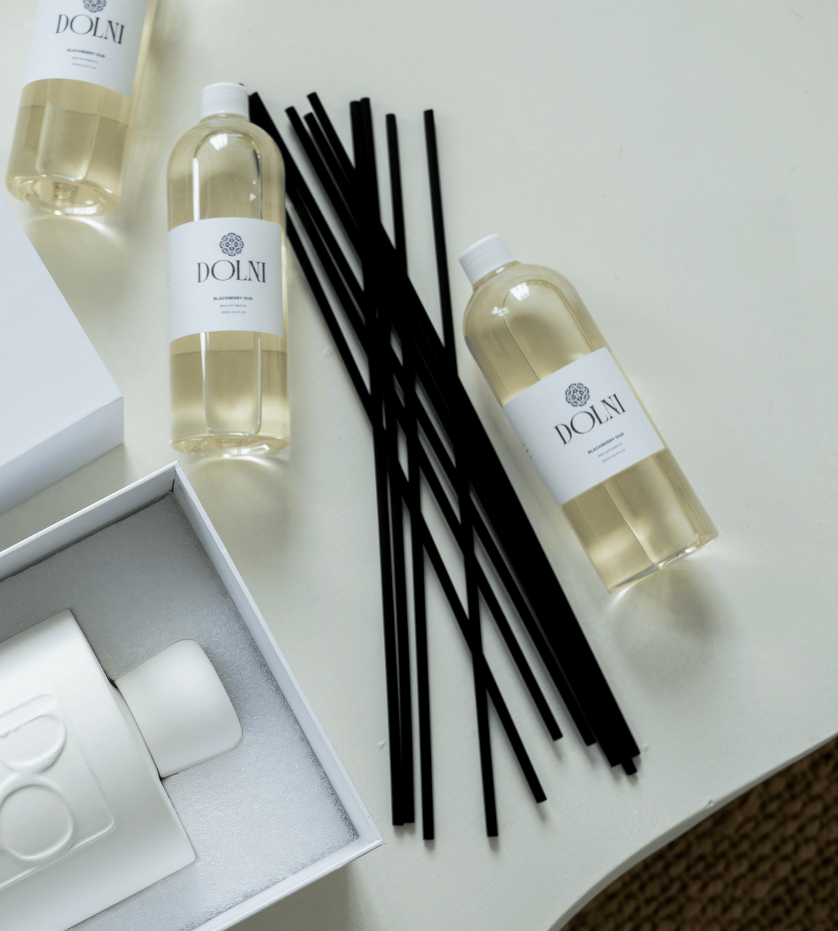 DOLNI ACCESSORIES Dolni 1500ml Reed Diffuser Replacement Reeds House of Isabella UK