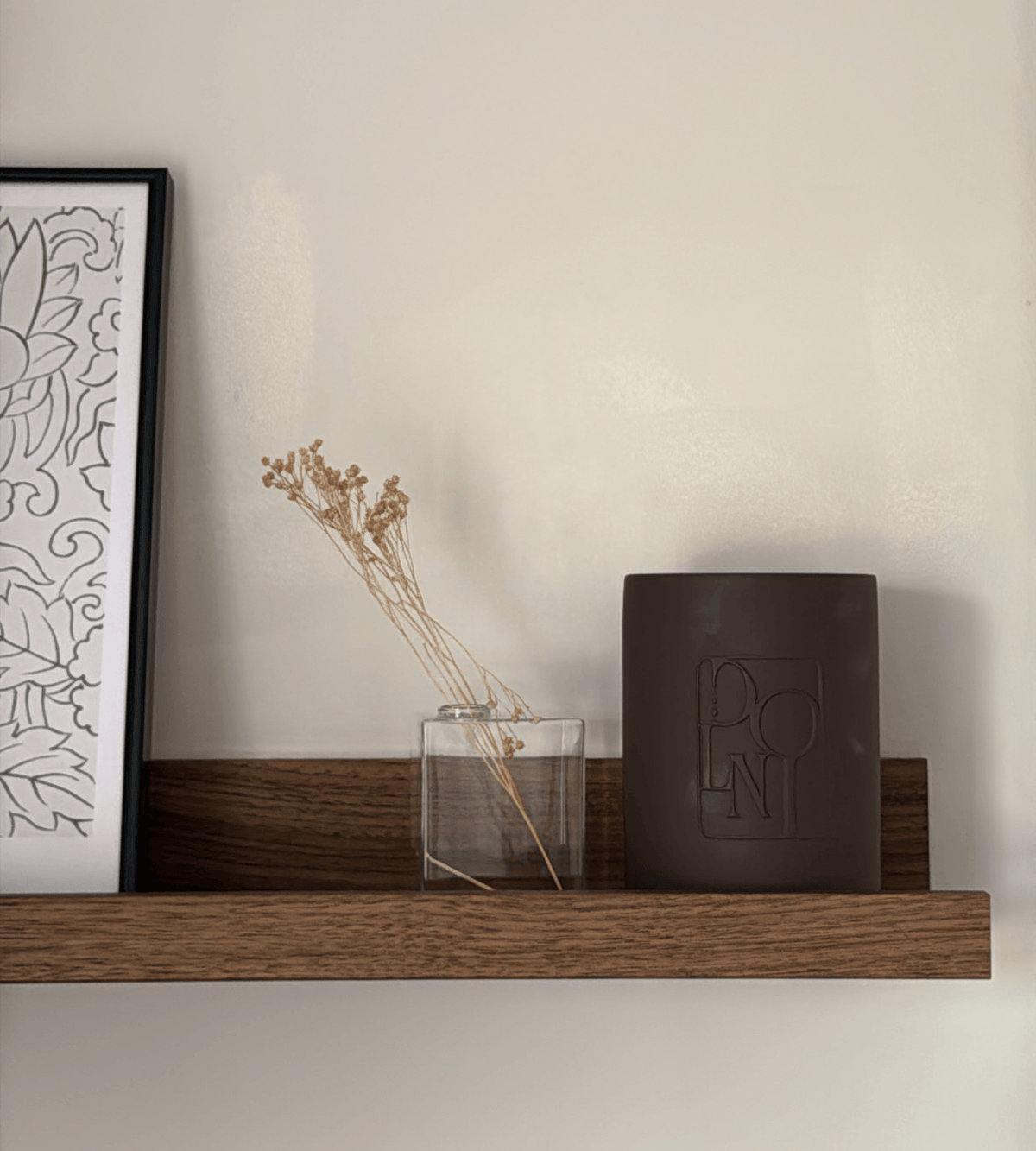 Dolni Accessories Large Brown Ceramic 600g Tobacco & Oud Candle House of Isabella UK